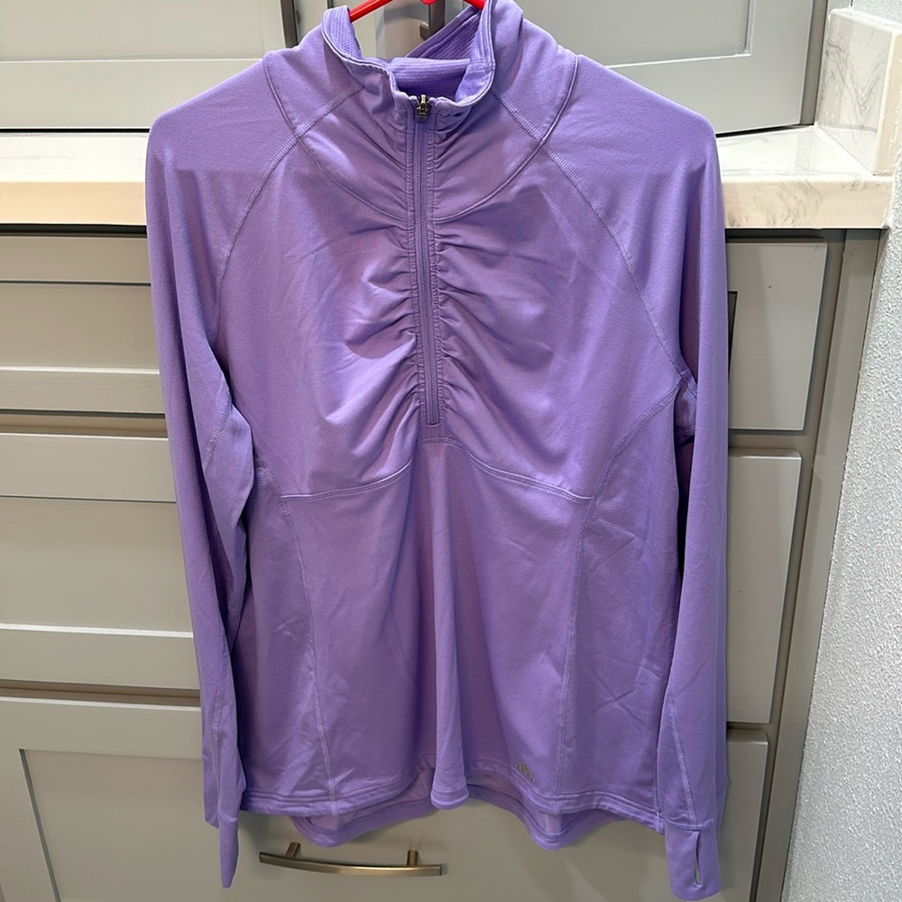 EUC Adidas 1/2 zip pullover